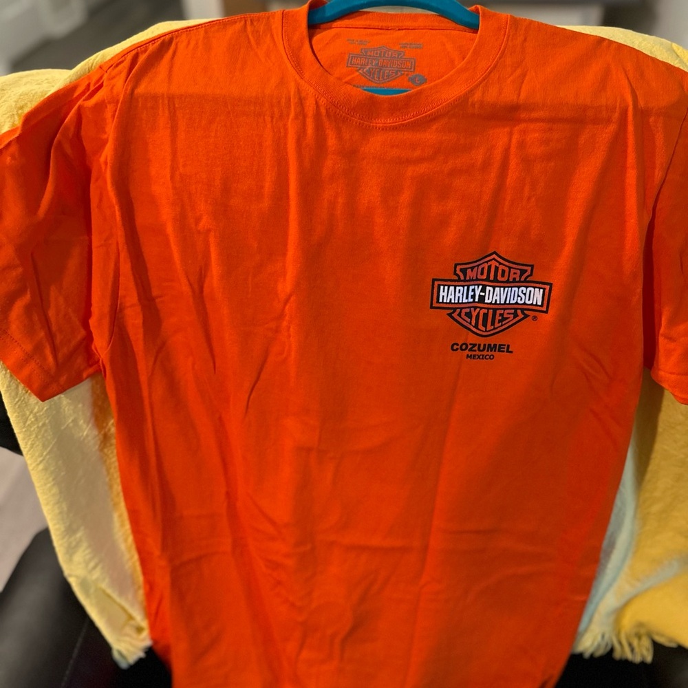 Harley-Davidson Cozumel Orange Tee